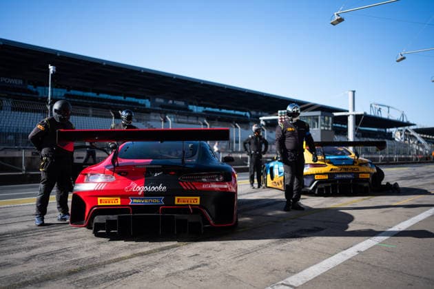 ADAC GT Masters, 7. + 8. Rennen Nürburgring 2026 21 Mercedes AMG GT3 Evo, SR Motorsport by Schnitzelalm: Jay Mo Härtling, Enrico Förderer - picture by Gruppe C Photography Nürburg Nürburgring Germany Copyright: xGruppexCxPhotographyx