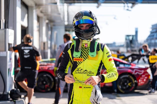 ADAC GT Masters, 7. + 8. Rennen Nürburgring 2026 21 Mercedes AMG GT3 Evo, SR Motorsport by Schnitzelalm: Jay Mo Härtling, Enrico Förderer - picture by Gruppe C Photography Nürburg Nürburgring Germany Copyright: xGruppexCxPhotographyx