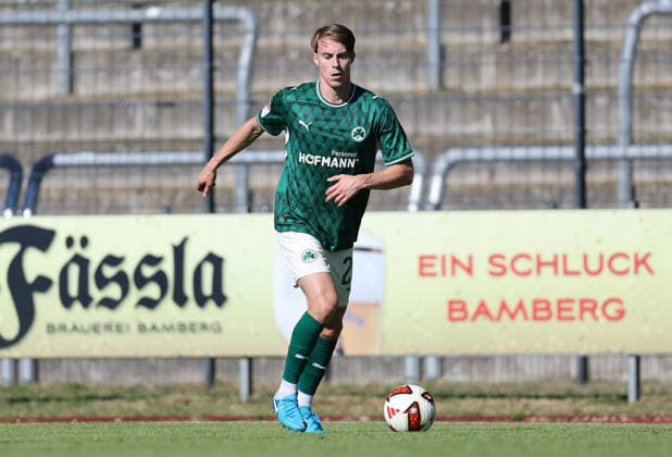 Luca Itter , Freundschaftsspiel , FC Eintracht Bamberg 2010-SpVgg Greuther Fürth , , Fußball , 2.Bundesliga in dem Fuchs-Park-Stadion in Bamberg , Bayern , Deutschland . Juli 11 , 2026 . Photo by: Davide Elias IPA Photo Pressefoto DENL Copyright: xDavidexEliasx