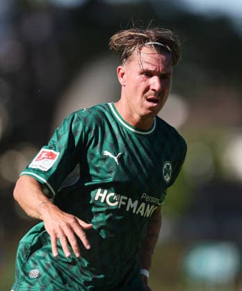 Felix Klaus , Freundschaftsspiel , FC Eintracht Bamberg 2010-SpVgg Greuther Fürth , , Fußball , 2.Bundesliga in dem Fuchs-Park-Stadion in Bamberg , Bayern , Deutschland . Juli 11 , 2026 . Photo by: Davide Elias IPA Photo Pressefoto DENL Copyright: xDavidexEliasx