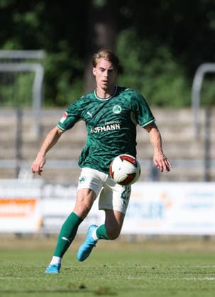 Luca Itter , Freundschaftsspiel , FC Eintracht Bamberg 2010-SpVgg Greuther Fürth , , Fußball , 2.Bundesliga in dem Fuchs-Park-Stadion in Bamberg , Bayern , Deutschland . Juli 11 , 2026 . Photo by: Davide Elias IPA Photo Pressefoto DENL Copyright: xDavidexEliasx