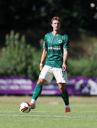 Noah König , Freundschaftsspiel , FC Eintracht Bamberg 2010-SpVgg Greuther Fürth , , Fußball , 2.Bundesliga in dem Fuchs-Park-Stadion in Bamberg , Bayern , Deutschland . Juli 11 , 2026 . Photo by: Davide Elias IPA Photo Pressefoto DENL Copyright: xDavidexEliasx