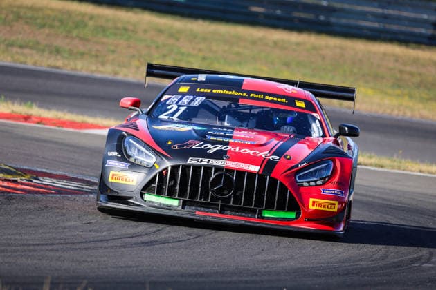 ADAC GT Masters, 7. + 8. Rennen Nürburgring 2026 21 Mercedes AMG GT3 Evo, SR Motorsport by Schnitzelalm: Jay Mo Härtling, Enrico Förderer - picture by Gruppe C Photography Nürburg Nürburgring Germany Copyright: xGruppexCxPhotographyx