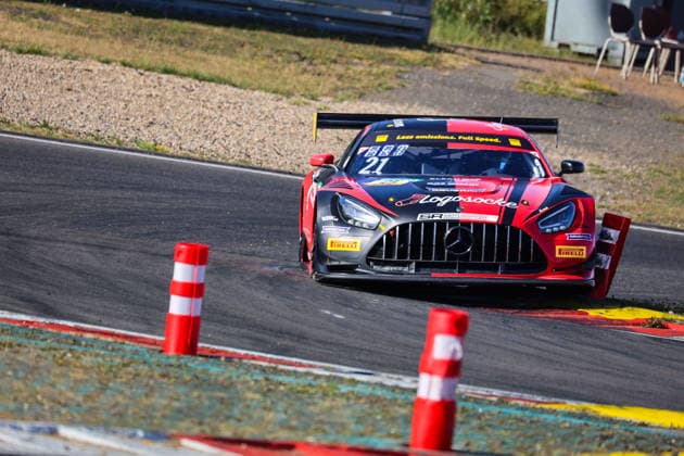 ADAC GT Masters, 7. + 8. Rennen Nürburgring 2026 21 Mercedes AMG GT3 Evo, SR Motorsport by Schnitzelalm: Jay Mo Härtling, Enrico Förderer - picture by Gruppe C Photography Nürburg Nürburgring Germany Copyright: xGruppexCxPhotographyx