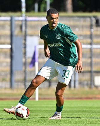 11.07.2026 - Fussball - Saison 2026 2027 - Testspiel Freundschaftsspiel - FC Eintracht Bamberg - SpVgg Greuther Fürth ( Kleeblatt ) - - Sportfoto Zink MeZi - xmexzix - regulations prohibit any use of photographs as image sequences and or quasi-video - only for editorial use - Maximilian Solomon Dietz (33, SpVgg Greuther Fürth ) Freisteller Einzelbild *** July 11, 2026 Soccer Season 2026–2027 Exhibition Match Friendly Match FC Eintracht Bamberg vs. SpVgg Greuther Fürth Kleeblatt Sports Photo by Zink MeZi xmexzix; regulations prohibit any use of photographs as image sequences and or quasi-video; for editorial use only. Maximilian Solomon Dietz 33, SpVgg Greuther Fürth, cropped single image