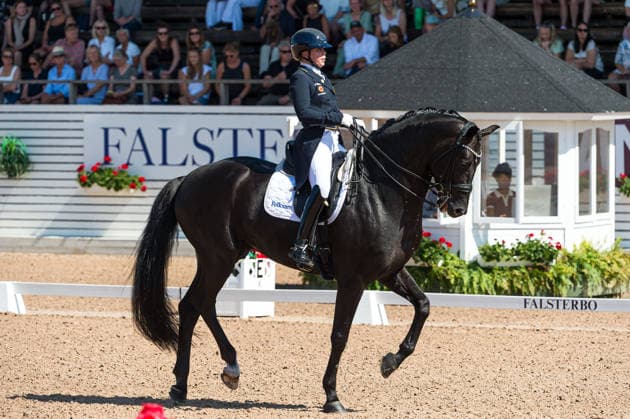 260712 Therese Nilshagen of Sweden with horse Navarro competes in FEI Grand Prix Special during the Falsterbo Horse Show on July 12, 2026 in Falsterbo. Photo: Christian Örnberg BILDBYRAN COP 166 CO0712 ridsport equestrian falsterbo horse show ridsportlaget bbeng fei grand prix specialsverige sweden *** July 12, 2026: Therese Nilshagen of Sweden, riding Navarro, competes in the FEI Grand Prix Special during the Falsterbo Horse Show on July 12, 2026 in Falsterbo. Photo by Christian Örnberg, BILDBYRAN COP 166 CO0712 equestrian sports Falsterbo Horse Show Ridsportlaget BBENG FEI Grand Prix Special Sweden  Copyright: CHRISTIANxÖRNBERG BB260712CO045