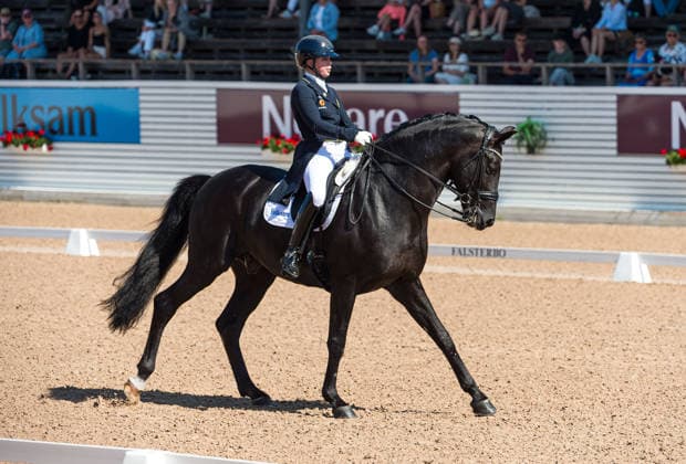 260712 Therese Nilshagen of Sweden with horse Navarro competes in FEI Grand Prix Special during the Falsterbo Horse Show on July 12, 2026 in Falsterbo. Photo: Christian Örnberg BILDBYRAN COP 166 CO0712 ridsport equestrian falsterbo horse show ridsportlaget bbeng fei grand prix specialsverige sweden *** July 12, 2026: Therese Nilshagen of Sweden, riding Navarro, competes in the FEI Grand Prix Special during the Falsterbo Horse Show on July 12, 2026 in Falsterbo. Photo by Christian Örnberg, BILDBYRAN COP 166 CO0712 equestrian sports Falsterbo Horse Show Ridsportlaget BBENG FEI Grand Prix Special Sweden  Copyright: CHRISTIANxÖRNBERG BB260712CO051