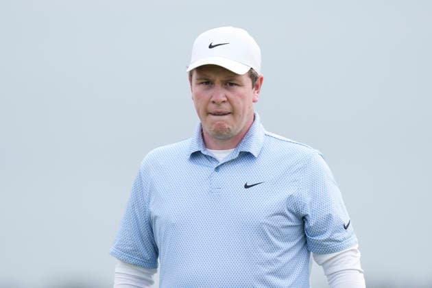 NORTH BERWICK, SCOTLAND - JULY 12: Robert MacIntyre waits to putt on the 11th green during the delayed Round 3 of the Genesis Scottish Open at the Renaissance Club, North Berwick on July 12, 2026 in North Berwick, Scotland Genesis Scottish Open Round 3