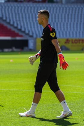Trainingsauftakt: SC Freiburg, 12.07.2026 Mio Backhaus (SC Freiburg, ) Trainingsauftakt: SC Freiburg, Europa-Park-Stadion, 12.07.2026 DFB DFL REGULATIONS PROHIBIT ANY USE OF PHOTOGRAPHS AS IMAGE SEQUENCES AND OR QUASI-VIDEO. *** SC Freiburg Training Kickoff, July 12, 2026, Mio Backhaus, SC Freiburg, SC Freiburg Training Kickoff, Europa-Park Stadium, July 12, 2026 DFB and DFL regulations prohibit any use of photographs as image sequences and or quasi-video. Copyright: xBEAUTIFULxSPORTS Boscox