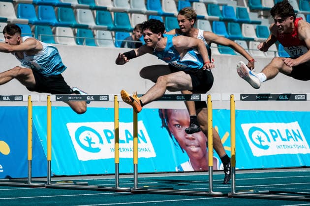 Schmidt Luke (VfL Sindelfingen, 1825, 110m Huerden Maenner), GER, Leichtathletik, Athletics, Deutsche Meisterschaften U16 U20, Wattenscheid, 12.07.2026, GER, Leichtathletik, Athletics, Deutsche Meisterschaften U16 U20, Wattenscheid, 12.07.2026 Wattenscheid *** Schmidt Luke, VfL Sindelfingen, 1825, Men s 110m Hurdles, GER, Track and Field, Athletics, German U16 and U20 Championships, Wattenscheid, July 12, 2026, GER, Track and Field, Athletics, German U16 and U20 Championships, Wattenscheid, July 12, 2026, Wattenscheid Copyright: xStefanxMayerx EP_SMR