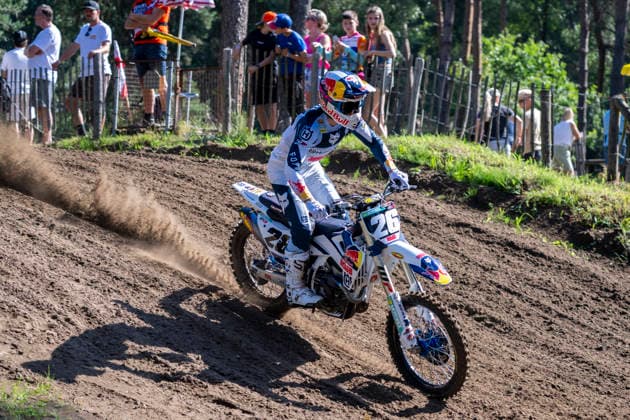 2026-07-12 - Red Bull Rookies Cup HALLE, NETHERLANDS - JULY 12: 26 Liam Everts (BEL) during the Red Bull Rookies Cup at the Circuit de Kappenbulten on July 12, 2026 in Halle, Netherlands Halle Circuit de Kappenbulten Netherlands Content not available for redistribution in The Netherlands directly or indirectly through any third parties. Copyright: xEdwinxBlaauwbroekx