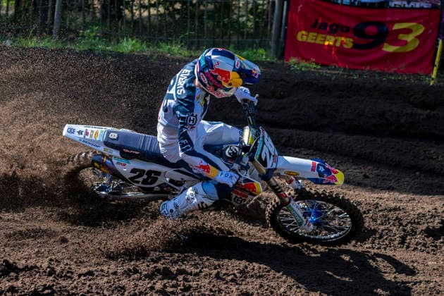 2026-07-12 - Red Bull Rookies Cup HALLE, NETHERLANDS - JULY 12: 26 Liam Everts (BEL) during the Red Bull Rookies Cup at the Circuit de Kappenbulten on July 12, 2026 in Halle, Netherlands Halle Circuit de Kappenbulten Netherlands Content not available for redistribution in The Netherlands directly or indirectly through any third parties. Copyright: xEdwinxBlaauwbroekx