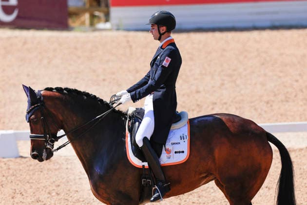 FALSTERBO, SWEDEN 20260712 Robin Bernoski from the Netherlands rides the horse Jamaica during Sunday s FEI Grand Prix Freestyle at the Falsterbo horse show. FALSTERBO SWEDEN x10600x *** FALSTERBO, SWEDEN, July 12, 2026 Robin Bernoski from the Netherlands rides the horse Jamaica during Sunday’s FEI Grand Prix Freestyle at the Falsterbo Horse Show FALSTERBO, SWEDEN x10600x  Copyright: xAndreasxHillergren TTx FALSTERBO HORSE SHOW 2026