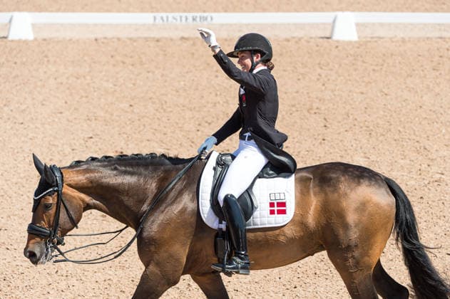 260712 Cathrine Laudrup-Dufour of Denmark with horse Mount St John Freestyle competes in FEI Grand Prix Kür during the Falsterbo Horse Show on July 12, 2026 in Falsterbo. Photo: Christian Örnberg BILDBYRAN COP 166 CO0712 ridsport equestrian falsterbo horse show ridsportlaget bbeng fei grand prix kürjubel danmark denmark *** July 12, 2026: Cathrine Laudrup Dufour of Denmark, riding Mount St. John, competes in the FEI Grand Prix Freestyle during the Falsterbo Horse Show on July 12, 2026 in Falsterbo. Photo by Christian Örnberg, BILDBYRAN COP 166 CO0712 equestrian sports Falsterbo Horse Show Ridsportlaget BBENG FEI Grand Prix Kürjubel Denmark  Copyright: CHRISTIANxÖRNBERG BB260712CO073