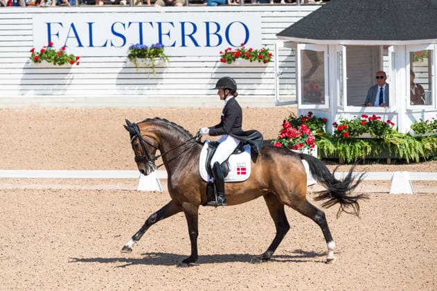 260712 Cathrine Laudrup-Dufour of Denmark with horse Mount St John Freestyle competes in FEI Grand Prix Kür during the Falsterbo Horse Show on July 12, 2026 in Falsterbo. Photo: Christian Örnberg BILDBYRAN COP 166 CO0712 ridsport equestrian falsterbo horse show ridsportlaget bbeng fei grand prix kürdanmark denmark *** July 12, 2026: Cathrine Laudrup Dufour of Denmark, riding Mount St. John, competes in the FEI Grand Prix Freestyle during the Falsterbo Horse Show on July 12, 2026 in Falsterbo. Photo by Christian Örnberg, BILDBYRAN COP 166 CO0712 equestrian sports Falsterbo Horse Show Ridsportlaget BBENG FEI Grand Prix Kür Denmark  Copyright: CHRISTIANxÖRNBERG BB260712CO077