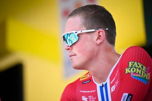 Tour de France 2026 Stage 9 USSEL, FRANCE - JULY 12 : Traeen Torstein (NOR) of Uno-X Mobility during stage 9 of the 113rd edition of Tour de France an UCI World Tour 2.UWT cycling road race stage for Men Elite of 185 km with start in Malemort and finish in Ussel on July 12, 2026 in Ussel, France, 12 07 2026 Ussel France  Copyright: xTomasxSiskx