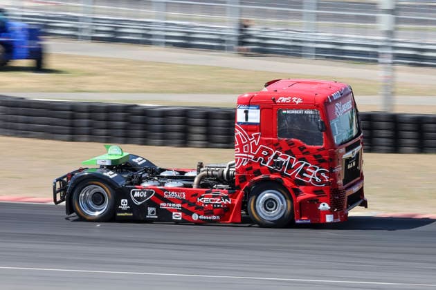 Norbert Kiss (HUN) MAN (1), Revesz Racing , Deutschland, Motorsport, Int. Shell ADAC Truck Grand Prix, Goodyear ETRC FIA European Truck Racing Championship, Race 3, 2026, 12.07.2026, Nürburg Nürburgring Deutschland *** Norbert Kiss HUN MAN 1, Revesz Racing, Germany, Motorsports, Int Shell ADAC Truck Grand Prix, Goodyear ETRC FIA European Truck Racing Championship, Race 3, 2026, July 12, 2026, Nürburg Nürburgring, Germany Copyright: xGrantxHubbsx