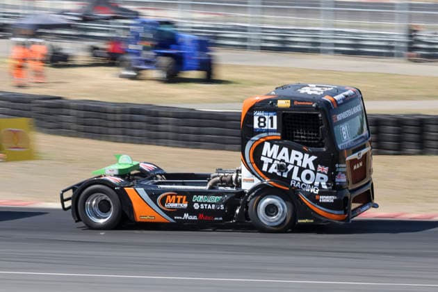 Mark Taylor (GBR) MAN (81), Taylors Trucksport Racing , Deutschland, Motorsport, Int. Shell ADAC Truck Grand Prix, Goodyear ETRC FIA European Truck Racing Championship, Race 3, 2026, 12.07.2026, Nürburg Nürburgring Deutschland *** Mark Taylor GBR MAN 81, Taylors Trucksport Racing, Germany, Motorsports, Int Shell ADAC Truck Grand Prix, Goodyear ETRC FIA European Truck Racing Championship, Race 3, 2026, July 12, 2026, Nürburg Nürburgring, Germany Copyright: xGrantxHubbsx