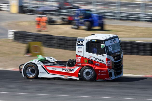 Lukas Hahn (GER) Iveco (22) Team Hahn Racing , Deutschland, Motorsport, Int. Shell ADAC Truck Grand Prix, Goodyear ETRC FIA European Truck Racing Championship, Race 3, 2026, 12.07.2026, Nürburg Nürburgring Deutschland *** Lukas Hahn GER Iveco 22 Team Hahn Racing, Germany, Motorsports, Int Shell ADAC Truck Grand Prix, Goodyear ETRC FIA European Truck Racing Championship, Race 3, 2026, July 12, 2026, Nürburg Nürburgring, Germany Copyright: xGrantxHubbsx