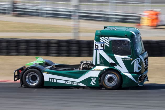 Luis Recuenco (ESP) Mercedes (64), Luis Recuenco , Deutschland, Motorsport, Int. Shell ADAC Truck Grand Prix, Goodyear ETRC FIA European Truck Racing Championship, Race 3, 2026, 12.07.2026, Nürburg Nürburgring Deutschland *** Luis Recuenco ESP Mercedes 64, Luis Recuenco, Germany, Motorsports, Int Shell ADAC Truck Grand Prix, Goodyear ETRC FIA European Truck Racing Championship, Race 3, 2026, July 12, 2026, Nürburg Nürburgring, Germany Copyright: xGrantxHubbsx