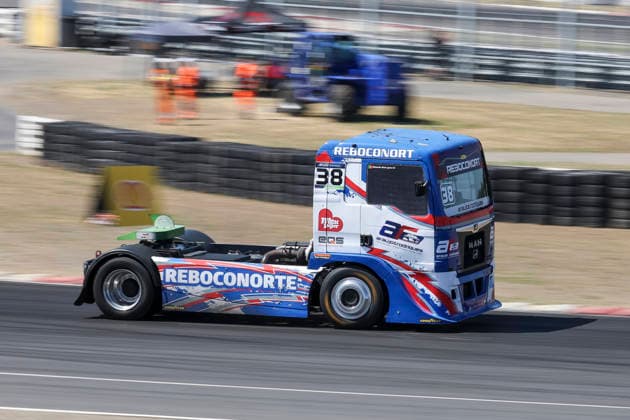Jose Eduardo Rodrigues (POR) MAN (38), Reboconort RacingTruck Team , Deutschland, Motorsport, Int. Shell ADAC Truck Grand Prix, Goodyear ETRC FIA European Truck Racing Championship, Race 3, 2026, 12.07.2026, Nürburg Nürburgring Deutschland *** Jose Eduardo Rodrigues POR MAN 38, Reboconort RacingTruck Team, Germany, Motorsports, Int Shell ADAC Truck Grand Prix, Goodyear ETRC FIA European Truck Racing Championship, Race 3, 2026, July 12, 2026, Nürburg Nürburgring, Germany Copyright: xGrantxHubbsx