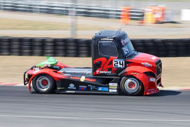 Steffen Faas (GER) Freightliner (24), tankpool24 Racing , Deutschland, Motorsport, Int. Shell ADAC Truck Grand Prix, Goodyear ETRC FIA European Truck Racing Championship, Race 3, 2026, 12.07.2026, Nürburg Nürburgring Deutschland *** Steffen Faas GER Freightliner 24, tankpool24 Racing, Germany, Motorsports, Int Shell ADAC Truck Grand Prix, Goodyear ETRC FIA European Truck Racing Championship, Race 3, 2026, July 12, 2026, Nürburg Nürburgring, Germany Copyright: xGrantxHubbsx