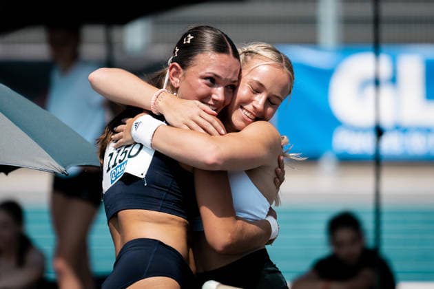 Gretzler Lotte (USC Mainz, 1150, Stabhochsprung Frauen), GER, Leichtathletik, Athletics, Deutsche Meisterschaften U16 U20, Wattenscheid, 12.07.2026, GER, Leichtathletik, Athletics, Deutsche Meisterschaften U16 U20, Wattenscheid, 12.07.2026 Wattenscheid *** Lotte Gretzler, USC Mainz, 1150, Women s Pole Vault, GER, Track and Field, Athletics, German U16 and U20 Championships, Wattenscheid, July 12, 2026, GER, Track and Field, Athletics, German U16 and U20 Championships, Wattenscheid, July 12, 2026, Wattenscheid Copyright: xStefanxMayerx EP_SMR