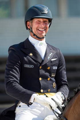 260712 Patrik Kittel of Sweden with horse Touchdown celebrates after FEI Grand Prix Special during the Falsterbo Horse Show on July 12, 2026 in Falsterbo. Photo: Christian Örnberg BILDBYRAN COP 166 CO0712 ridsport equestrian falsterbo horse show ridsportlaget bbeng FEI Grand Prix Special jubel *** July 12, 2026: Patrik Kittel of Sweden, riding Touchdown, celebrates after the FEI Grand Prix Special during the Falsterbo Horse Show on July 12, 2026 in Falsterbo. Photo by Christian Örnberg, BILDBYRAN COP 166 CO0712 equestrian sports Falsterbo Horse Show Ridsportlaget BBENG FEI Grand Prix Special celebration  Copyright: CHRISTIANxÖRNBERG BB260712CO098