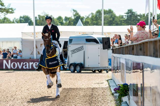 260712 Daniel Bachmann Andersen of Denmark with horse Flash Gordon 37 celebrates after FEI Grand Prix Special during the Falsterbo Horse Show on July 12, 2026 in Falsterbo. Photo: Christian Örnberg BILDBYRAN COP 166 CO0712 ridsport equestrian falsterbo horse show ridsportlaget bbeng FEI Grand Prix Special jubel *** July 12, 2026: Daniel Bachmann Andersen of Denmark, riding Flash Gordon 37, celebrates after the FEI Grand Prix Special during the Falsterbo Horse Show on July 12, 2026 in Falsterbo. Photo by Christian Örnberg, BILDBYRAN COP 166 CO0712: equestrian sports, Falsterbo Horse Show, Ridsportlaget BBENG, FEI Grand Prix Special, celebration  Copyright: CHRISTIANxÖRNBERG BB260712CO103