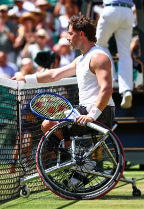 Alfie Hewett after defeat in the Gentlemen s Wheelchair Singles final Wimbledon Tennis Championships, Day 14, The All England Lawn Tennis and Croquet Club, London, UK - 12 Jul 2026London The All England Lawn Tennis and United Kingdom  Copyright: xJamesxMarsh Shutterstockx 16981035e