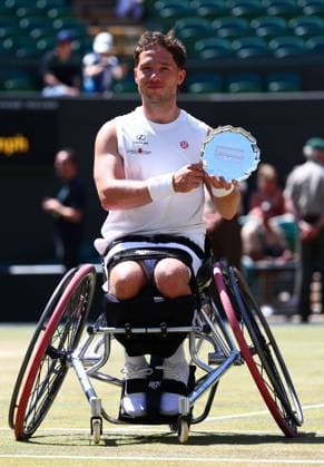 Alfie Hewett runner-up in the Gentlemen s Wheelchair Singles Wimbledon Tennis Championships, Day 14, The All England Lawn Tennis and Croquet Club, London, UK - 12 Jul 2026London The All England Lawn Tennis and United Kingdom  Copyright: xJamesxMarsh Shutterstockx 16981035z