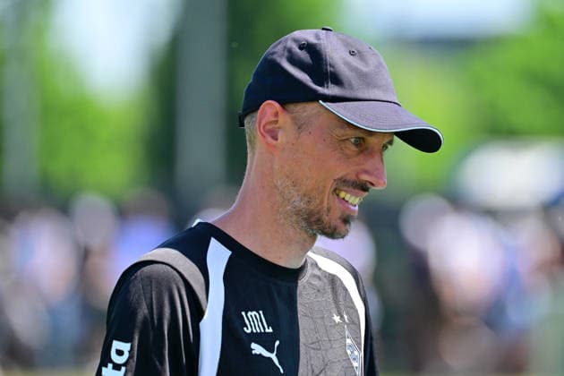 12.07.2026; Moenchengladbach; Fussball, Herren, Saison 2026 2027, Trainingsauftakt Borussia Moenchengladbach Jan-Moritz Lichte Co-Trainer Gladbach) DFL regulations prohibit any use of photographs as image sequences and or quasi-video. ista-Borussia-Park NRW Deutschland *** July 12, 2026, Mönchengladbach Soccer, Men s, 2026–2027 Season, Start of Training: Borussia Mönchengladbach, Jan Moritz Lichte, Assistant Coach, Gladbach. DFL regulations prohibit any use of photographs as image sequences and or quasi-video content at Borussia Park, NRW, Germany.