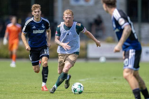 SWOLGEN , 12-07-2026 , Sportpark Kerkebos , pre season 2026 2027 , Dutch Keukenkampioen divisie , football , friendly match between Top Oss and - MSV Duisburg , picture shows TOP Oss player Richard van der Venne Top Oss - MSV Duisburg (friendly)  x204995060x Copyright: