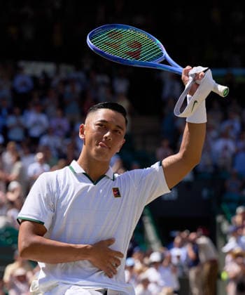 2026 Wimbledon, July 12, Mens Wheelchair Final LONDON, - JULY 12: Tokito Oda of Japan celebrates winning against Alfie Hewett of Great Britain during the 2026 Wimbledon, July 12, Mens Wheelchair Final at The all England club, Wimbledon on July 12, 2026 in London, GBR. London The all England club, Wimbledon GBR Copyright: xPeterxvanxdenxBerg ISIxPhotosx 9500