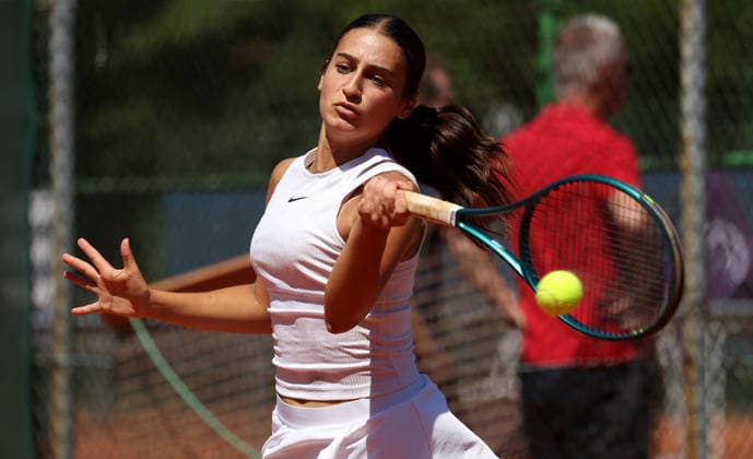 Ludwigsburg, Tennis TC Ludwigsburg 2 vs. TK Bietigheim, Öyku Sahbaz (TCL) *** Ludwigsburg, Tennis TC Ludwigsburg 2 vs. TK Bietigheim, Öyku Sahbaz TCL