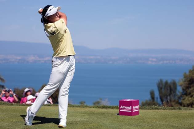 2026 THE ALMUNDI EVIAN CHAMPIONSHIP PHOTOPQR LE DAUPHINE Grégory YETCHMENIZA ; Évian-les-Bains ; 12 07 2026 ; Evian-les-Bains (Haute-Savoie), 12 juillet. 2026 THE ALMUNDI EVIAN CHAMPIONSHIP sur notre photo : Haeran Ryu, Suwon, Republic of Korea. Grégory Yetchmeniza Le Dauphiné Libéré Évian-les-Bains Haute-Savoie Rhône-Alpes France  Copyright: xPHOTOPQR LExDAUPHINE MAXPPPxGrégoryxYETCHMENIZAx 20260712JDL1983 20260712JDL1983