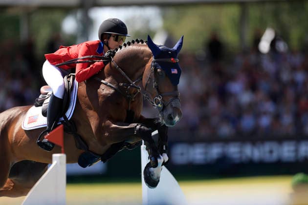 FALSTERBO, SVERIGE 20260712 Charlotte Jacobs fran USA pa hästen Playboy Jt Z under söndagens internationella hoppning Grand Prix under Falsterbo horse show. FALSTERBO SVERIGE x10600x *** FALSTERBO, SWEDEN 20260712 Charlotte Jacobs from the U.S. riding Playboy Jt Z during Sunday s international show jumping Grand Prix at the Falsterbo Horse Show FALSTERBO SWEDEN x10600x  Copyright: xAndreasxHillergren TTx FALSTERBO HORSE SHOW 2026
