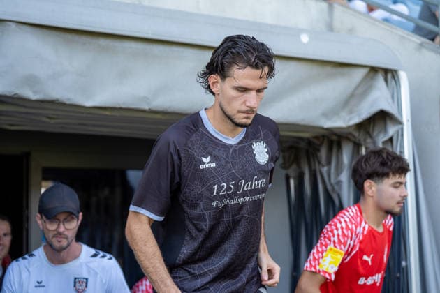 12.07.2026, xhfmx, Fussball Testspiel, FSV Frankfurt - RW Walldorf Filip Pandza (22, FSV Frankfurt) (DFL DFB REGULATIONS PROHIBIT ANY USE OF PHOTOGRAPHS as IMAGE SEQUENCES and or QUASI-VIDEO) *** July 12, 2026, xhfmx, Soccer Friendly Match, FSV Frankfurt vs. RW Walldorf, Filip Pandza 22, FSV Frankfurt: DFL and DFB regulations prohibit any use of photographs as image sequences and or quasi-video.