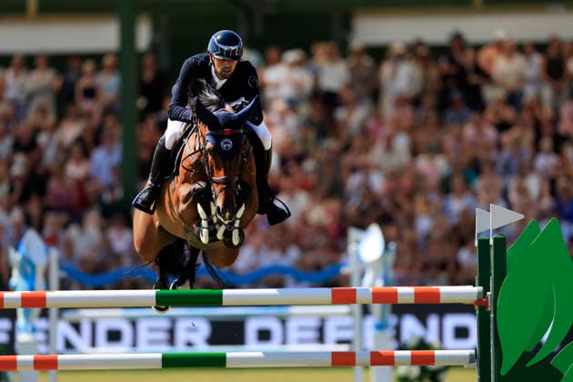 FALSTERBO, SVERIGE 20260712 Nayel Nassar fran Egypten pa hästen Esi Ali under söndagens internationella hoppning Grand Prix under Falsterbo horse show. FALSTERBO SVERIGE x10600x *** FALSTERBO, SWEDEN 20260712 Nayel Nassar of Egypt riding Esi Ali during Sunday’s international show jumping Grand Prix at the Falsterbo Horse Show FALSTERBO SWEDEN x10600x  Copyright: xAndreasxHillergren TTx FALSTERBO HORSE SHOW 2026