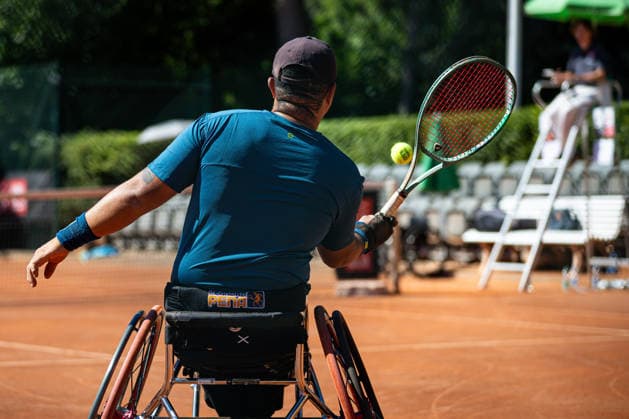 Leandro Pena BRA, Finaltag - 36. GERMAN OPEN 2026 - Beate Loddenkemper Trophy, Berlin, BTTC Grün-Weiß, 12.07.2026, *** Leandro Pena (BRA), Final Day 36 of the 2026 German Open Beate Loddenkemper Trophy, Berlin, BTTC Grün Weiß, July 12, 2026, Copyright: xClaudioxGärtnerx