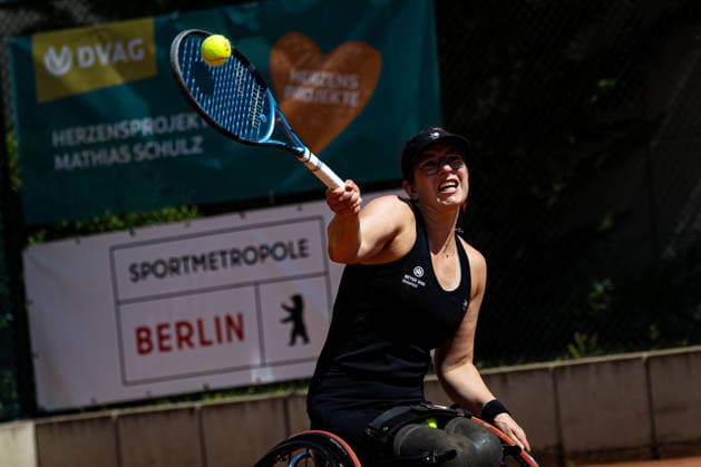 Britta Wend GER, Finaltag - 36. GERMAN OPEN 2026 - Beate Loddenkemper Trophy, Berlin, BTTC Grün-Weiß, 12.07.2026, *** Britta Wend (GER), Final Day 36 of the 2026 German Open Beate Loddenkemper Trophy, Berlin, BTTC Grün Weiß, July 12, 2026, Copyright: xClaudioxGärtnerx