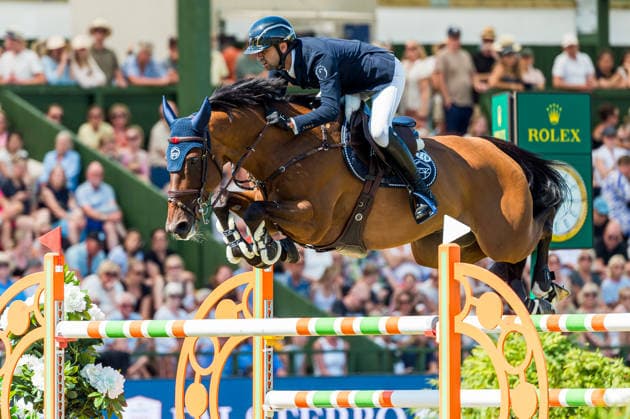 260712 Nayel Nassar of Egypt with horse Esi Ali competes in Rolex Grand Prix during the Falsterbo Horse Show on July 12, 2026 in Falsterbo. Photo: Christian Örnberg BILDBYRAN COP 166 CO0712 ridsport equestrian falsterbo horse show ridsportlaget bbeng rolex grand prix *** July 12, 2026: Nayel Nassar of Egypt, riding Esi Ali, competes in the Rolex Grand Prix during the Falsterbo Horse Show on July 12, 2026 in Falsterbo. Photo by Christian Örnberg, BILDBYRAN COP 166 CO0712 equestrian sports Falsterbo Horse Show Ridsportlaget BBENG Rolex Grand Prix  Copyright: CHRISTIANxÖRNBERG BB260712CO134