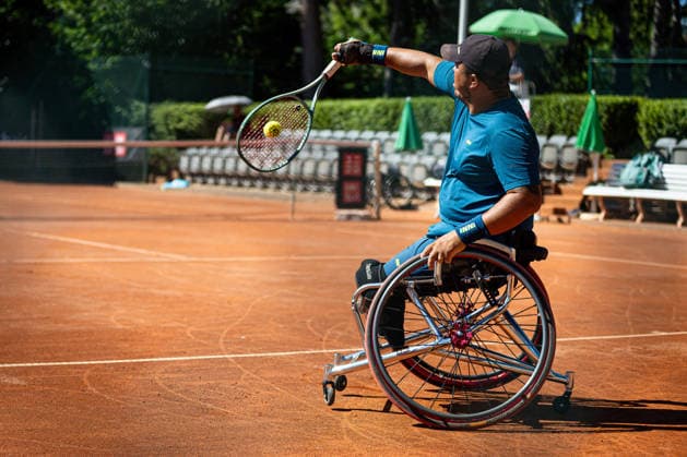 Leandro Pena BRA, Finaltag - 36. GERMAN OPEN 2026 - Beate Loddenkemper Trophy, Berlin, BTTC Grün-Weiß, 12.07.2026, *** Leandro Pena (BRA), Final Day 36 of the 2026 German Open Beate Loddenkemper Trophy, Berlin, BTTC Grün Weiß, July 12, 2026, Copyright: xClaudioxGärtnerx