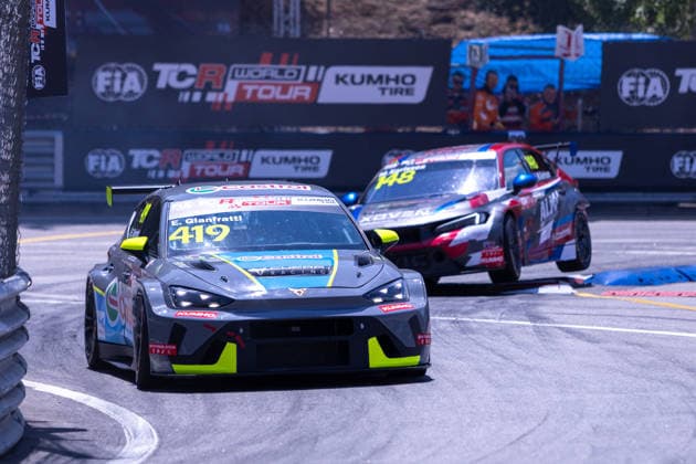 July 12, 2026, Vila Real, Vila Real, Portugal: VILA REAL, PORTUGAL - July 12: Enzo Gianfratti of Brasil and SP Competition seen on action in his CUPRA Leon VZ TCR during FIA TCR World Tour at Circuito Internacional de Vila Real Race 1 on July 12, 2026 in Vila Real, Portugal Vila Real Portugal - ZUMAl192 20260712_zsp_l192_030 Copyright: xMiguelxLemosx