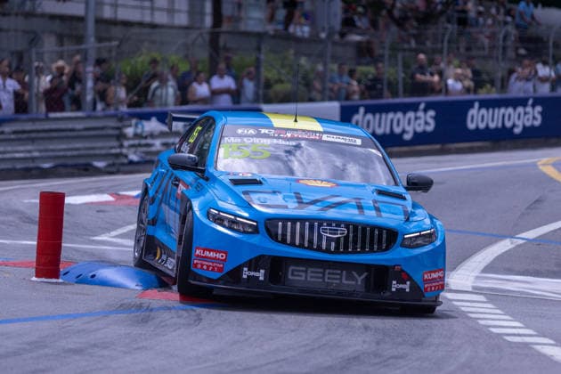 July 12, 2026, Vila Real, Vila Real, Portugal: VILA REAL, PORTUGAL - July 12: MA Qing Hua of China and Geely Cyan Racing seen on action in his Geely Preface TCR during FIA TCR World Tour at Circuito Internacional de Vila Real Race 1 on July 12, 2026 in Vila Real, Portugal Vila Real Portugal - ZUMAl192 20260712_zsp_l192_031 Copyright: xMiguelxLemosx