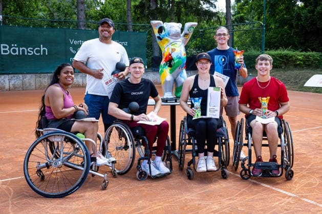 Siegerehrungen - alle Finalisten, Finaltag - 36. GERMAN OPEN 2026 - Beate Loddenkemper Trophy, Berlin, BTTC Grün-Weiß, 12.07.2026, *** Awards Ceremony for All Finalists, Day 36 of the Finals, 2026 GERMAN OPEN Beate Loddenkemper Trophy, Berlin, BTTC Grün Weiß, July 12, 2026, Copyright: xClaudioxGärtnerx