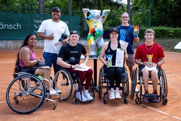 Siegerehrungen - alle Finalisten, Finaltag - 36. GERMAN OPEN 2026 - Beate Loddenkemper Trophy, Berlin, BTTC Grün-Weiß, 12.07.2026, *** Awards Ceremony for All Finalists, Day 36 of the Finals, 2026 GERMAN OPEN Beate Loddenkemper Trophy, Berlin, BTTC Grün Weiß, July 12, 2026, Copyright: xClaudioxGärtnerx