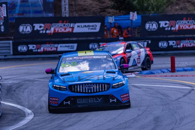 July 12, 2026, Vila Real, Vila Real, Portugal: VILA REAL, PORTUGAL - July 12: Yann Ehrlacher of France and Geely Cyan Racing seen on action in his Geely Preface TCR during FIA TCR World Tour at Circuito Internacional de Vila Real Race 1 on July 12, 2026 in Vila Real, Portugal Vila Real Portugal - ZUMAl192 20260712_zsp_l192_042 Copyright: xMiguelxLemosx
