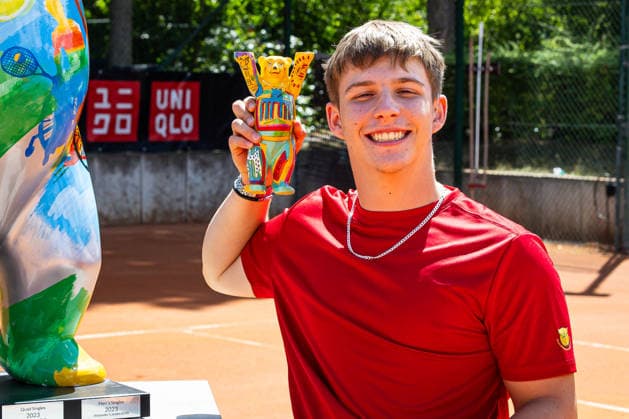 Sieger Herren Quads: Benjamin Wenzel AUS, Finaltag - 36. GERMAN OPEN 2026 - Beate Loddenkemper Trophy, Berlin, BTTC Grün-Weiß, 12.07.2026, *** Men s Quads Champion Benjamin Wenzel (AUS), Final Day 36 of the 2026 German Open Beate Loddenkemper Trophy, Berlin, BTTC Grün Weiß, July 12, 2026, Copyright: xClaudioxGärtnerx