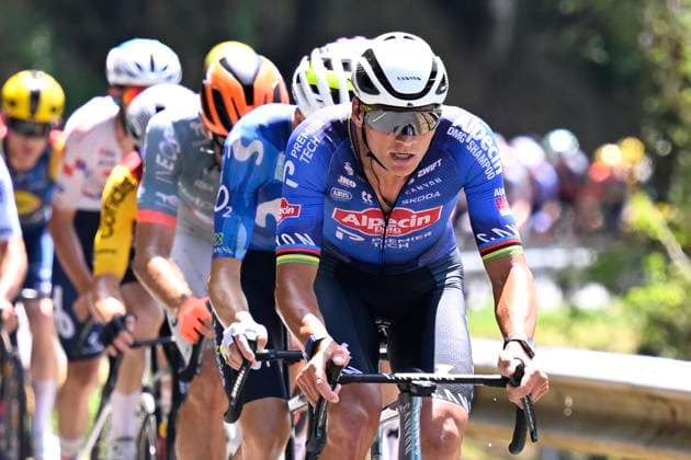 Tour de France 2026 Stage 9 USSEL, FRANCE - JULY 12 : Van Der Poel Mathieu (NED) of Alpecin - Premier Tech during stage 9 of the 113rd edition of Tour de France an UCI World Tour 2.UWT cycling road race stage for Men Elite of 185 km with start in Malemort and finish in Ussel on July 12, 2026 in Ussel, France, 12 07 2026 ( Motordriver Kurt Vandenborre - Ussel France  Copyright: xTomasxSiskx
